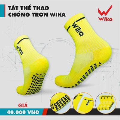 TẤT CHỐNG TRƠN WIKA - VÀNG