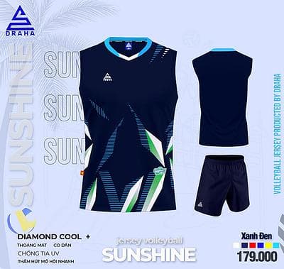 Shunshine sát nách nữ - XANH ĐEN