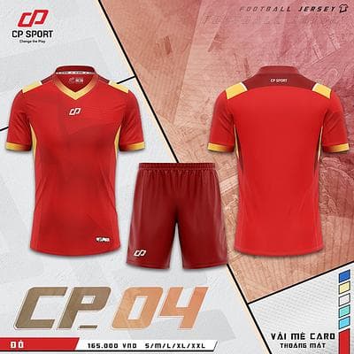 Quần áo CP04 - ĐỎ