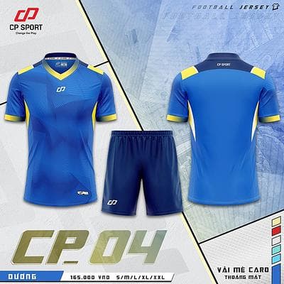 Quần áo CP04 - XANH DƯƠNG