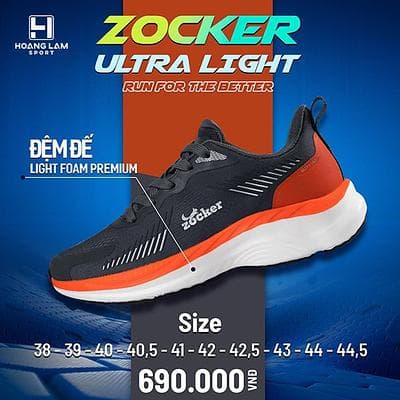 GIÀY CHẠY BỘ ZOCKER ULTRA LIGHT
