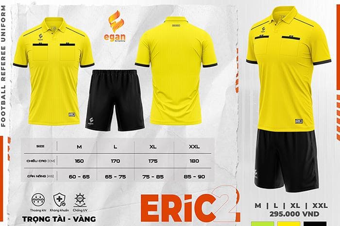 QA TRỌNG TÀI ERIC EGAN - Vàng