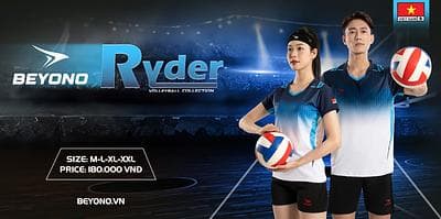 QA Bóng Chuyền Beyono RYDER Nam - TRẮNG