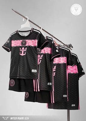 MIAMI TRẺ EM (SIZE 1-9) - INTER MIAMI ĐEN
