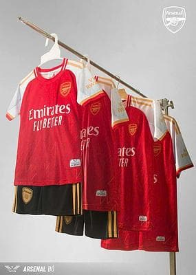 ARSENAL TRẺ EM (SIZE 11-13) - ĐỎ