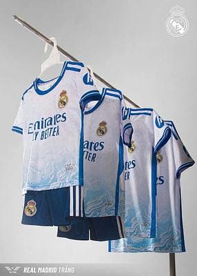 REAL TRẺ EM (SIZE 11-13) - TRẮNG