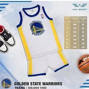 QA BÓNG RỔ WINSPORT TRẺ EM(1-9) - TRẮNG WARRIORS