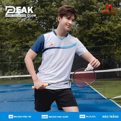 ÁO CẦU LÔNG PEAK CL08 ( SIZE NAM )