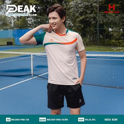 ÁO CẦU LÔNG PEAK CL08 ( SIZE NAM )