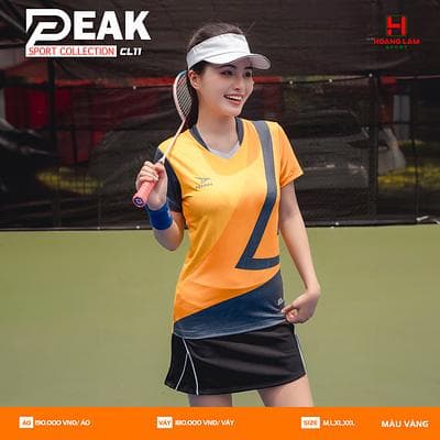 ÁO CẦU LÔNG BEYONO CL11 ( SIZE NỮ) - VÀNG