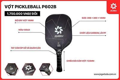 PICKLEBALL-JOGABOLA ( ĐÔI) - P602B-GOLD