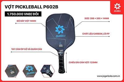 PICKLEBALL-JOGABOLA ( ĐÔI) - P602B-XANH NAVY