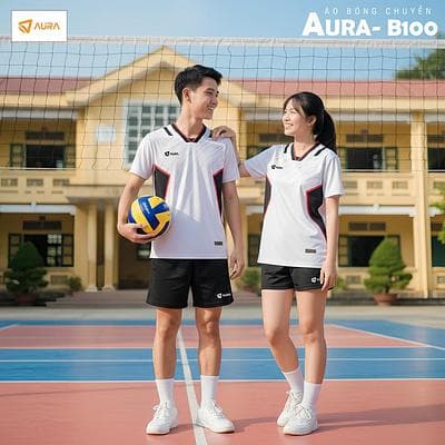 Quần Áo Bóng Chuyền AURA - B100 NỮ ( AURA - B100 - NU)