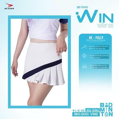 VÁY WIN 01  - TRẮNG