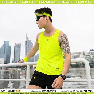 ÁO CHẠY BỘ EGAN AC02- SÁT NÁCH - CHUỐI