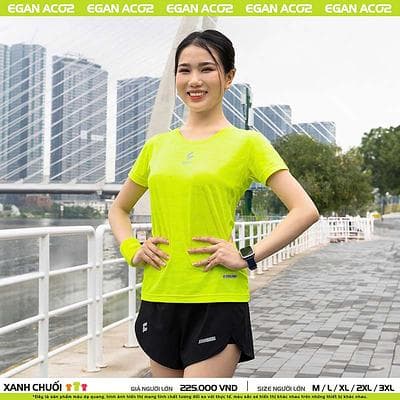 ÁO CHẠY BỘ EGAN AC02 -NỮ - CHUỐI
