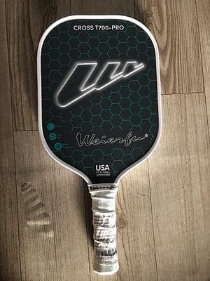 PICKLEBALL CROSS T700 PRO - TRẮNG XANH