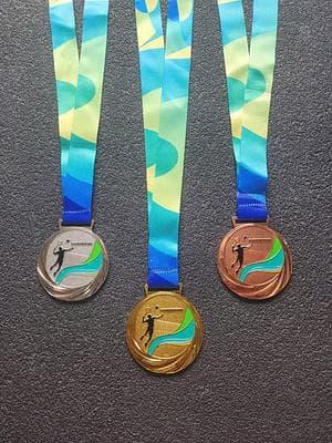 HUY CHƯƠNG CẦU LÔNG - BẠC 