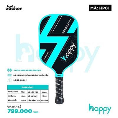 PICKLEBALL ZOCKER- HP01 - NGỌC