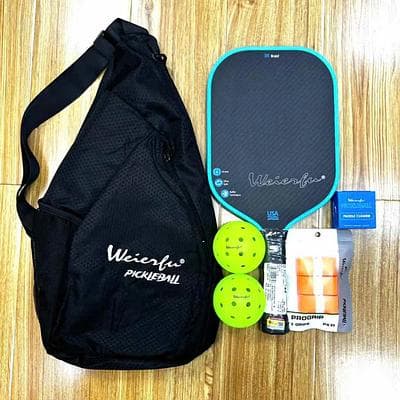 Vợt Pickleball 3K (Chỉ Kèm Theo Túi) - XANH 
