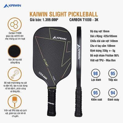 Vợt Pickleball Kaiwin SLight (16mm)