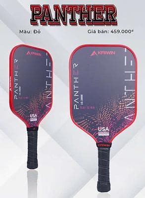 Vợt Pickleball Kaiwin Panther  - ĐỎ