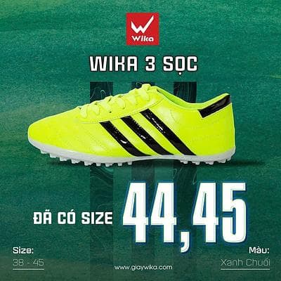 Giày 3 sọc wika TE - CHUỐI