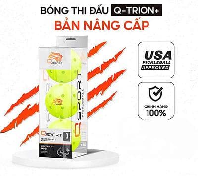 Bóng Thi Đấu Pickleball Q-TRION (Hộp 3 quả )