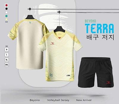 Qa bóng chuyền Beyono Terra - NỮ - KEM