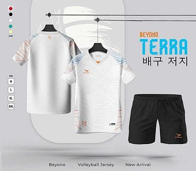 Qa bóng chuyền Beyono Terra - NỮ - TRẮNG