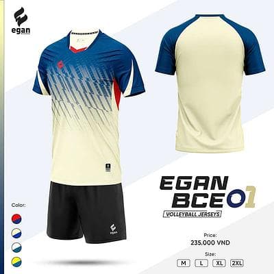 Qa bóng chuyền Egan 01 (NỮ) - KEM