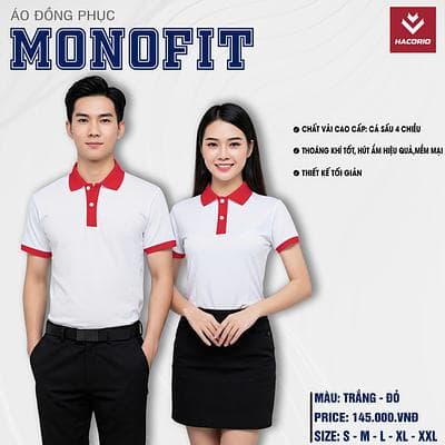 Áo đồng phục ADP- 01 (MONOFIT) - Nữ 