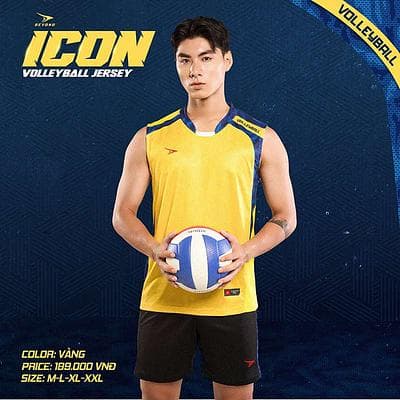 Qa Bóng Chuyền Beyono ICON NAM - VÀNG
