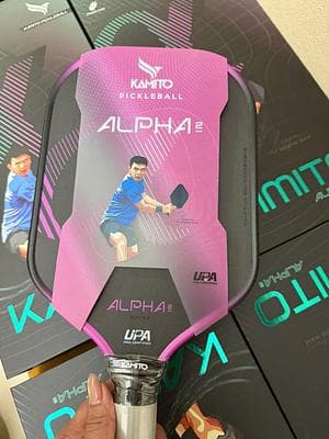 Vợt Pickleball Kamito Alpha 2  - TÍM HỒNG