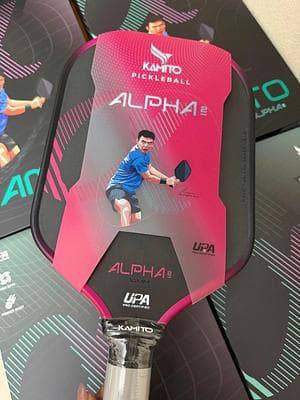 Vợt Pickleball Kamito Alpha 2  - ĐỎ TÍM