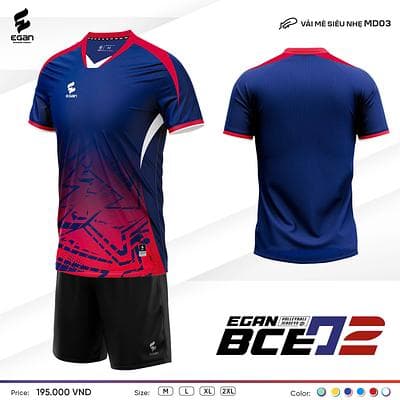 Quần áo bóng chuyền BCE02 (NỮ) - DƯƠNG