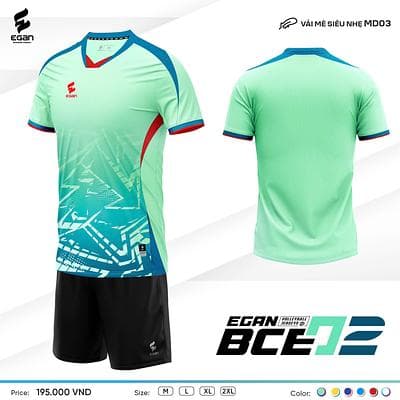Quần áo bóng chuyền BCE02 (NAM) - NGỌC