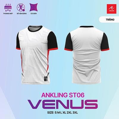 Quần Áo Bóng Đá VENUS - Màu Trắng