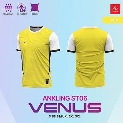 Quần Áo Bóng Đá VENUS - Màu Vàng