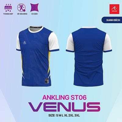 Quần Áo Bóng Đá VENUS - Màu Xanh Bích
