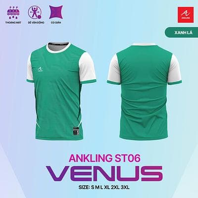 Quần Áo Bóng Đá VENUS - Màu Xanh Ngọc