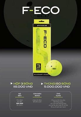 Bóng Pickleball Facolos ECO (hộp 3Q)
