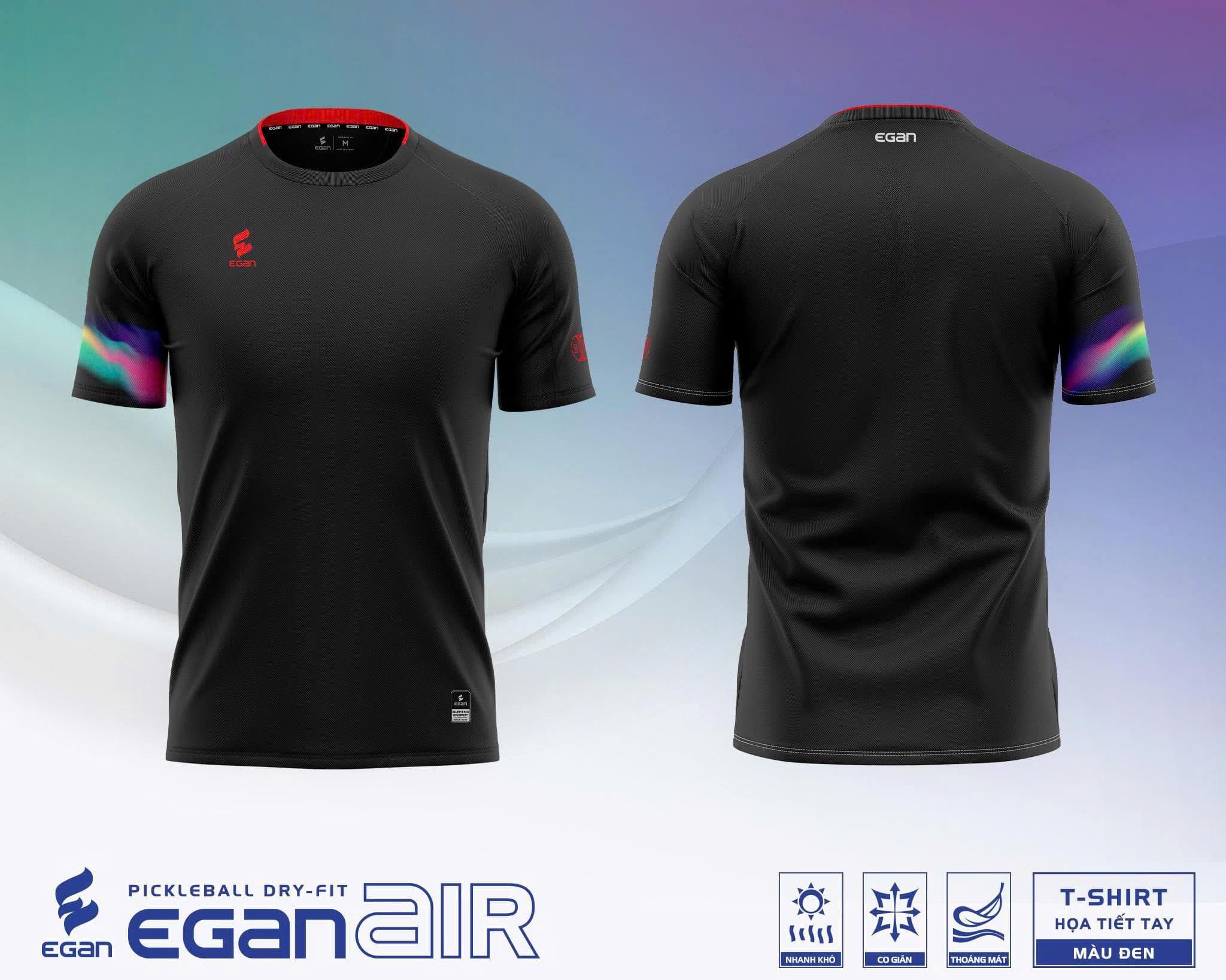Áo T-Shirt egan AIR - ĐEN
