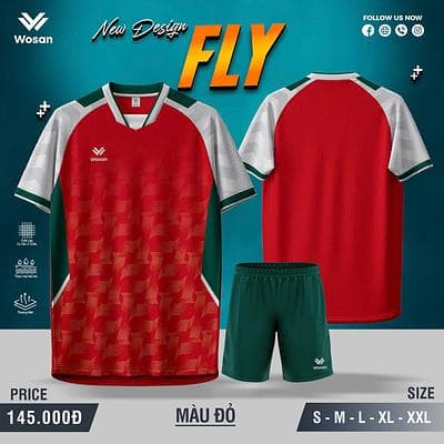 Quần áo bóng đá wosan FLY