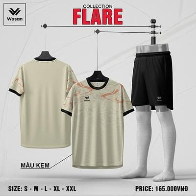 Quần áo bóng đá wosan Flare