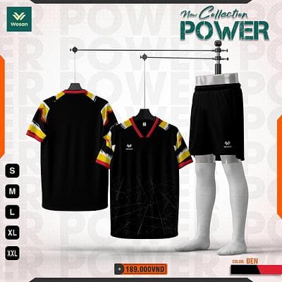 Quần áo bóng đá wosan Power