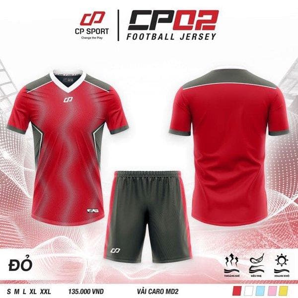 Quần áo CP 02 - ĐỎ