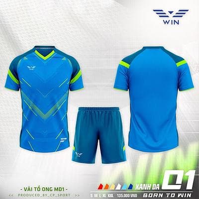 QUẦN ÁO WIN 01 - XANH DA