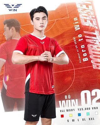 QUẦN ÁO WIN 02 - ĐỎ