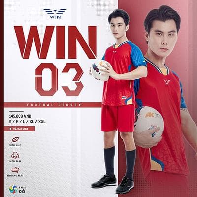 QUẦN ÁO WIN 03 - ĐỎ